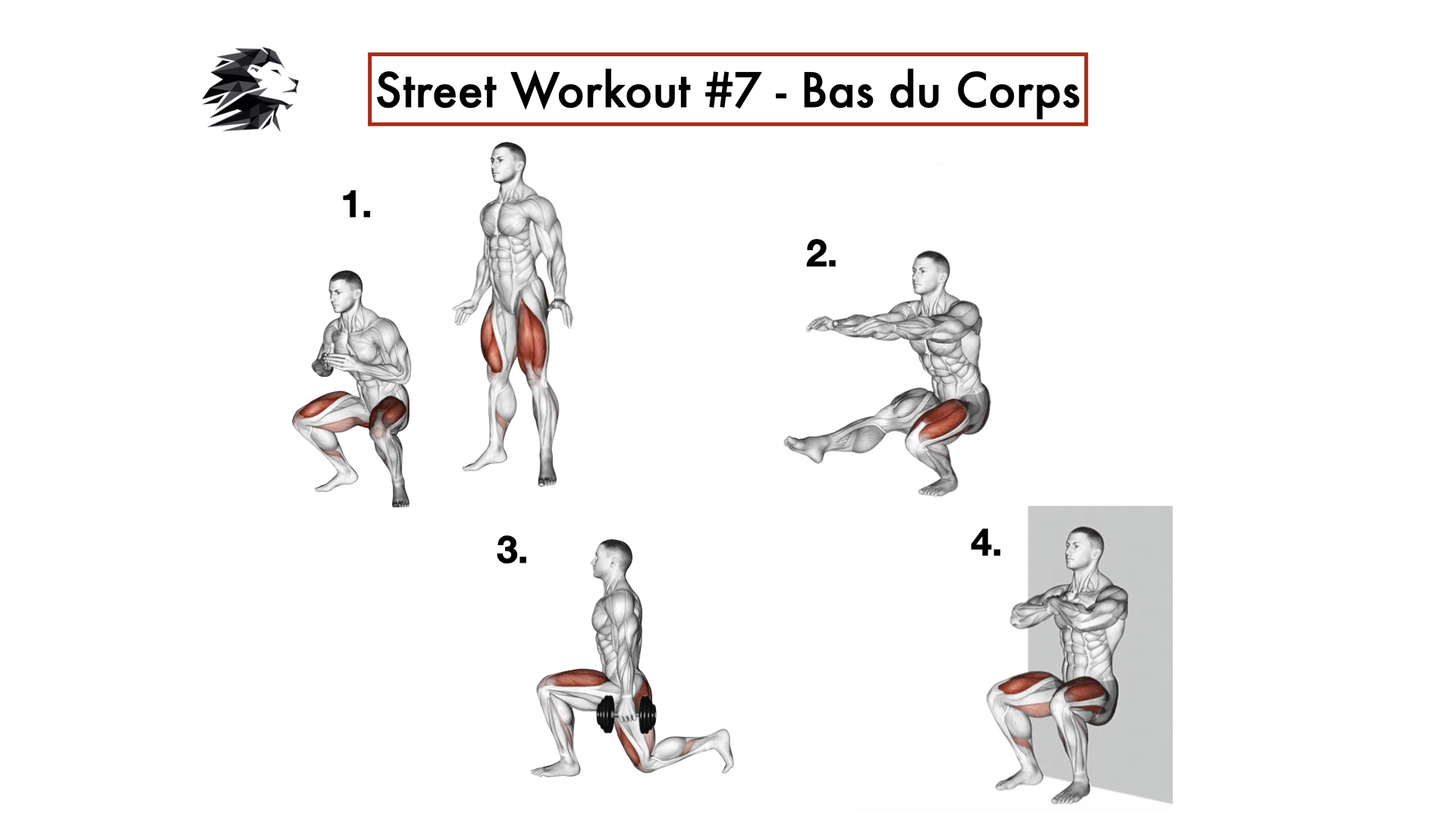 Entraînement Street Workout 7 Bas du corps Muscu Street et Crossfit