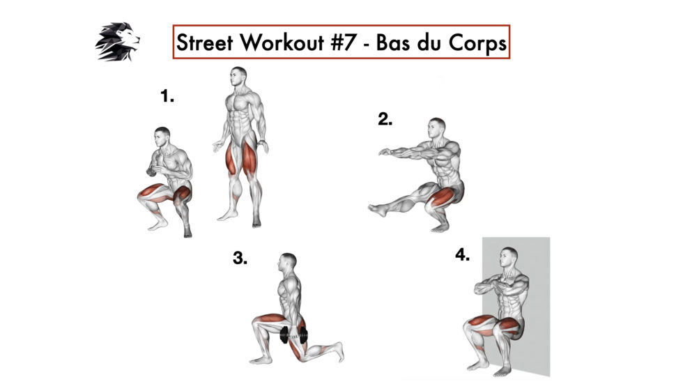 Entraînement Street Workout #7 – Bas du corps - Muscu Street et Crossfit